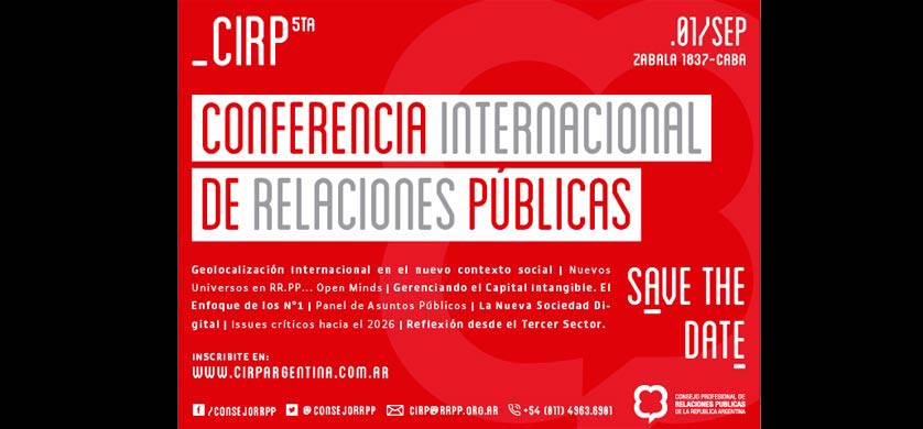 Se llevará a cabo la quinta edición del CIRP