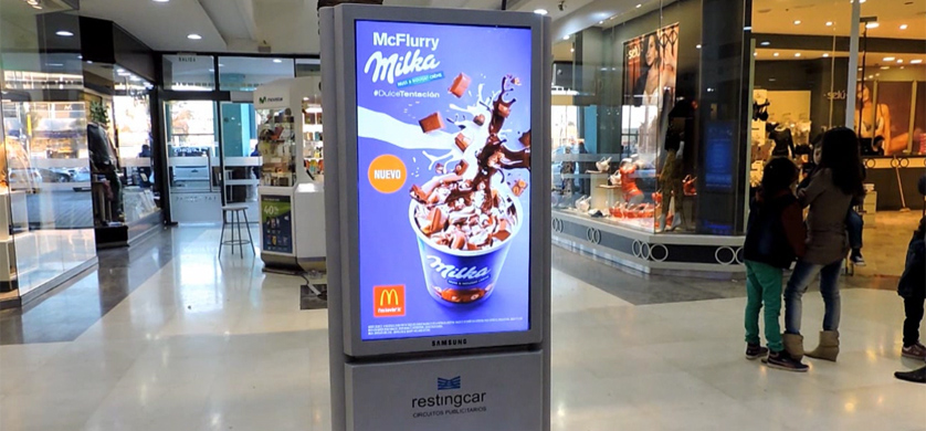 McDonald's eligió el circuito de shoppings de Restingcar