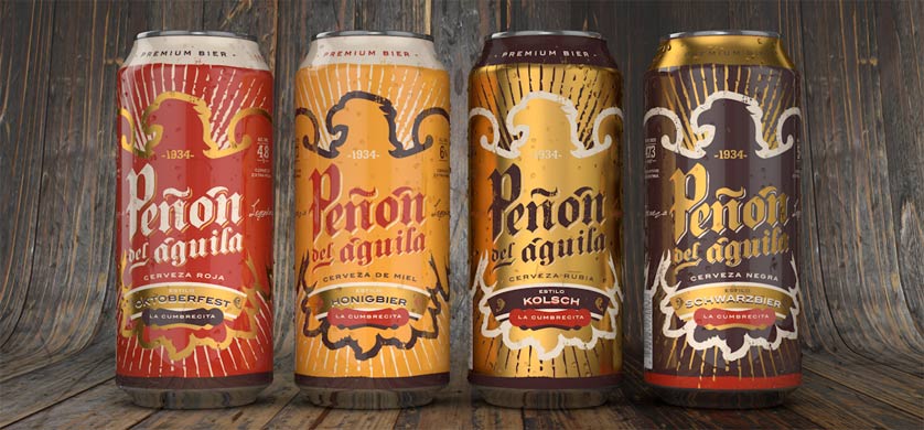 Rombo Velox diseñó el packaging y la campaña de Peñón del Aguila