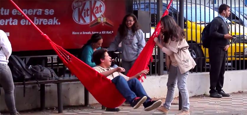 La acción de Kit-Kat en Paraguay: “Break Kit-Kat”