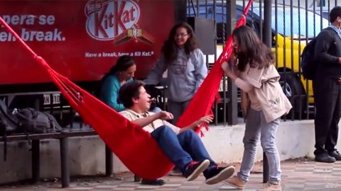 La acción de Kit-Kat en Paraguay: “Break Kit-Kat”