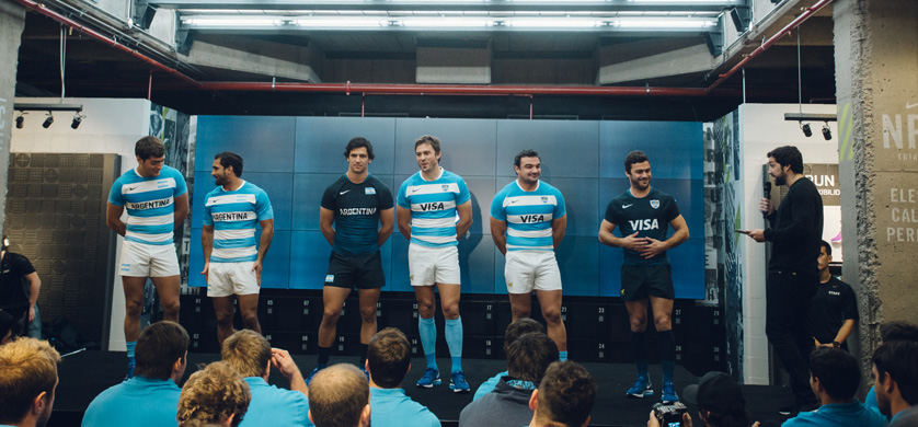 Nike presentó los nuevos uniformes de Los Pumas