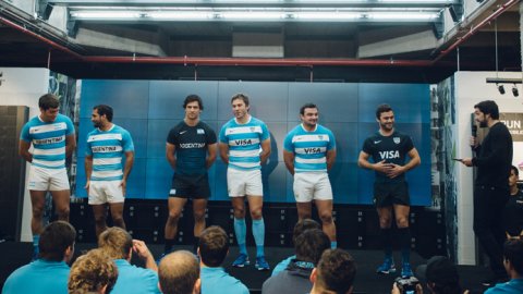 Nike presentó los nuevos uniformes de Los Pumas