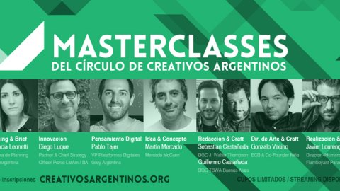 El Círculo de Creativos lanza un ciclo de Masterclasses