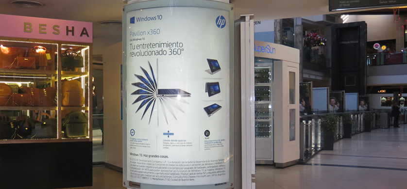 Vía Shopping y una campaña 360° para HP
