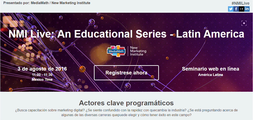Seminario web sobre marketing programático