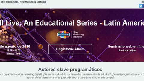 Seminario web sobre marketing programático