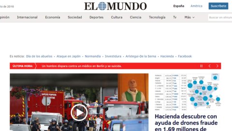 El Mundo, el medio de información que más se lee en España
