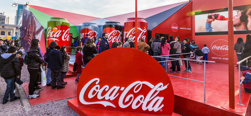 Coca-Cola presenta su nueva imagen en La Rural