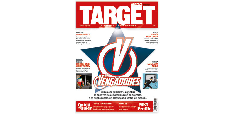 A finales de agosto sale la Revista Target