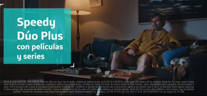 “Striptease”, la campaña de DDB para Speedy Dúo Plus