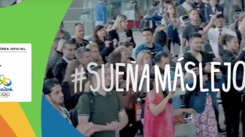 Acción de LATAM Airlines en el marco de su campaña “Sueña más lejos”