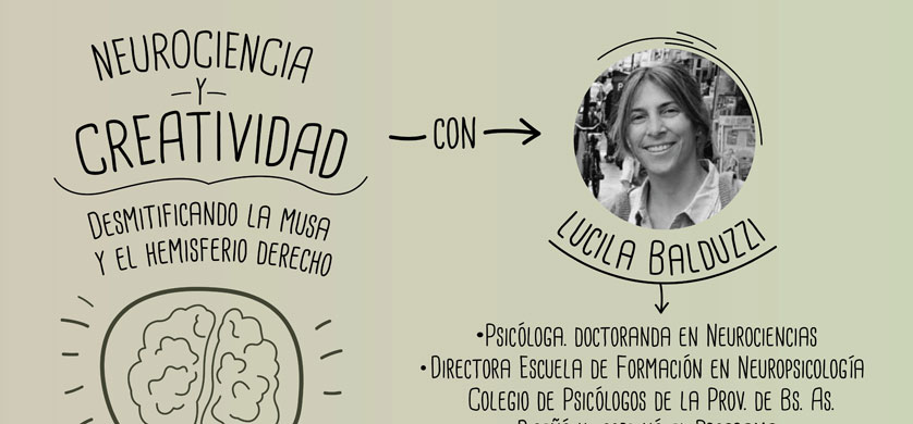 Charla de Neurociencia y creatividad en la Escuelita