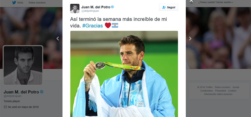 Rio2016: la emoción de los Juegos Olímpicos en Twitter