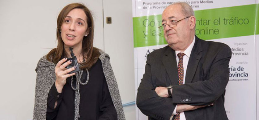 Vidal anunció créditos pymes para medios de comunicación bonaerenses