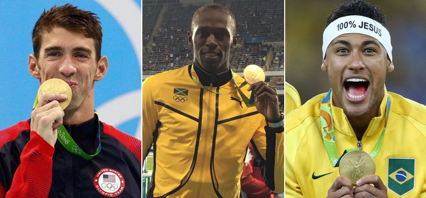 Phelps, Bolt y Neymar lideraron la conversación en Facebook durante los Juegos Olímpicos