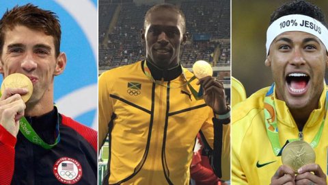 Phelps, Bolt y Neymar lideraron la conversación en Facebook durante los Juegos Olímpicos