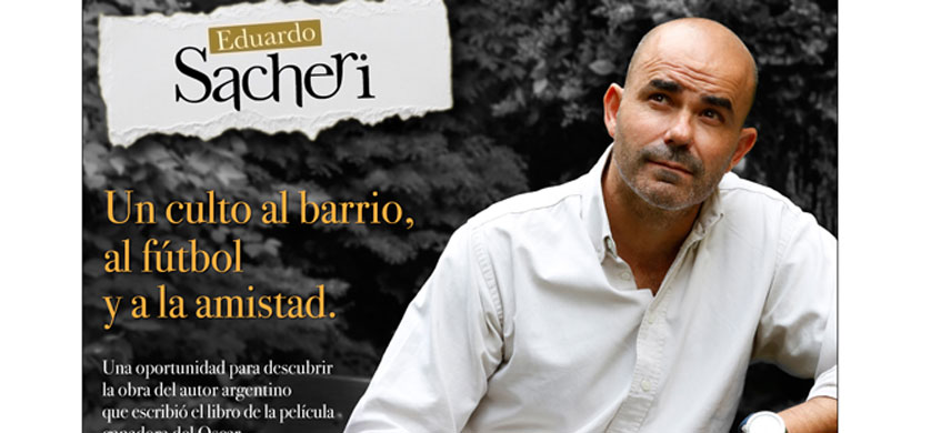 La Nación lanzó el coleccionable “Biblioteca Eduardo Sacheri”