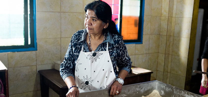 Campaña de Carrefour a favor del comedor Los Piletones