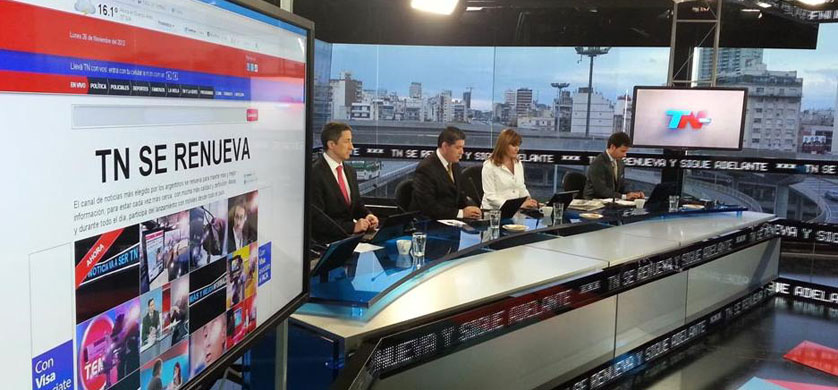 Las noticias siguen liderando el rating de cable