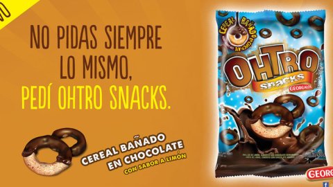 Nueva campaña de Hermida para Ohtro Snacks