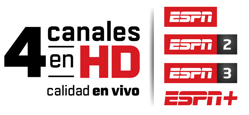 ESPN con todos sus canales en HD