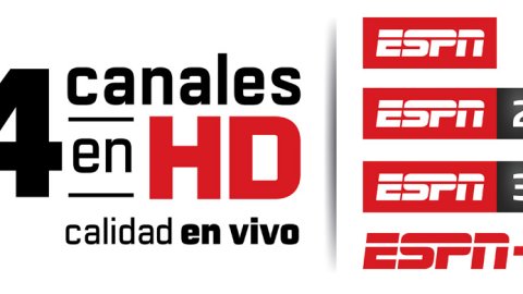 ESPN con todos sus canales en HD