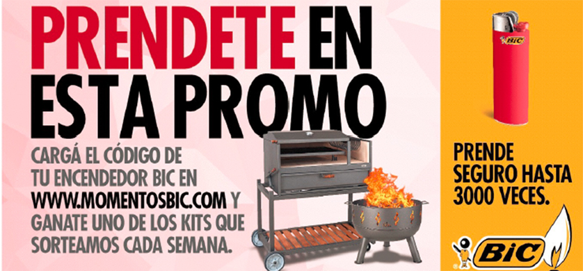 BIC relanza su campaña "Prende seguro hasta 3.000 veces"