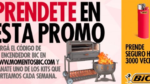 BIC relanza su campaña "Prende seguro hasta 3.000 veces"