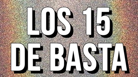 Festejos por los 15 años de Basta de todo