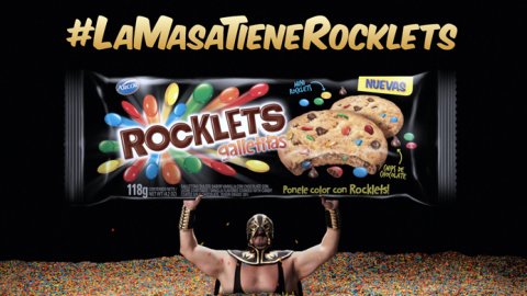 Nueva campaña de Arcor para las nuevas galletitas de Rocklets