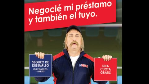Campaña del Banco Columbia con Eber Ludueña
