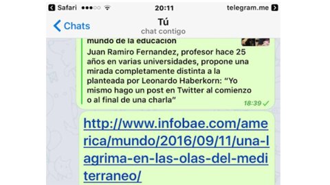 Infobae también en Telegram