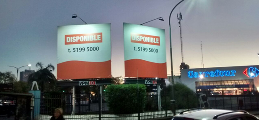 VPM con más circuitos de carteles en vía pública en supermercados