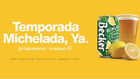Nuevo trabajo de Pierini para Becker Michelada