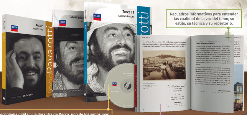La Nacion lanzó el coleccionable "Todo Pavarotti"