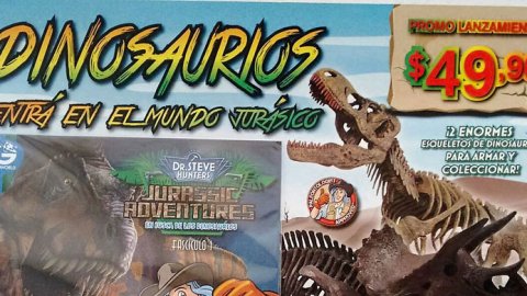 La Nación lanzó el coleccionable “Dinosaurios”