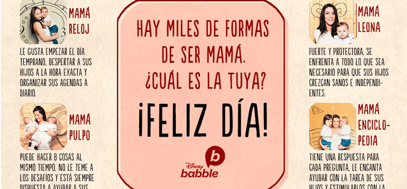 Disney Babble celebra las distintas formas de ser mamá