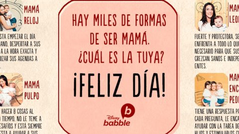 Disney Babble celebra las distintas formas de ser mamá