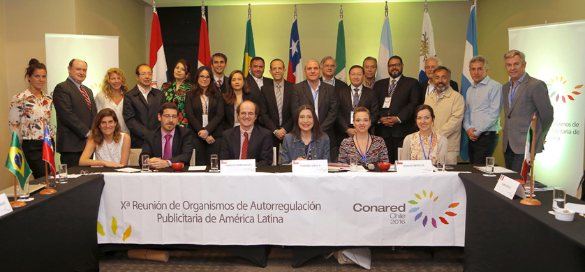 Se realizó la reunión de Organismos de Autorregulación Publicitarias de Latinoamérica Chile 2016