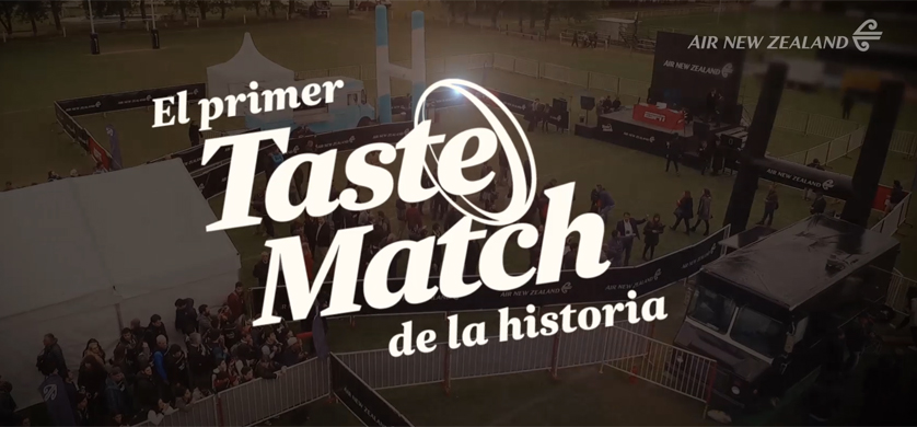 Human creó el desafío “Taste Match” para Air New Zealand