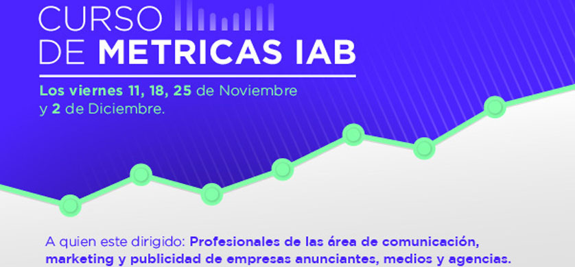 Curso de métricas en el IAB