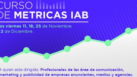 Curso de métricas en el IAB