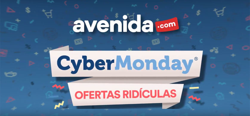 ¡Ofertas ridículas! la campaña de Avenida.com para el Cyber Monday