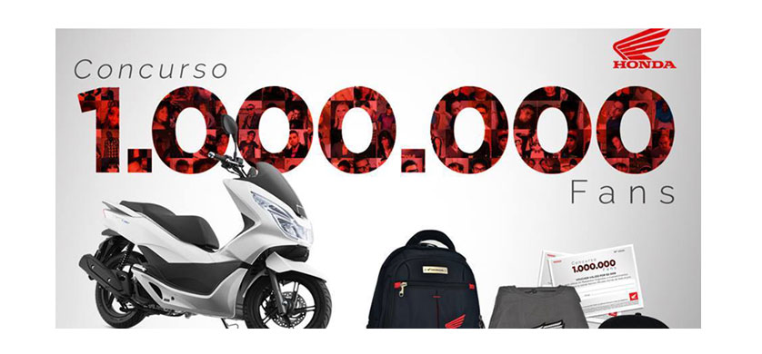 Honda llega al millón de amigos y lo festeja en Metro