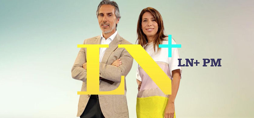 Esta noche comienza a transmitir LN+, el canal de TV de La Nación