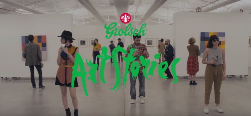 Grolsch presenta su campaña “Art Stories”