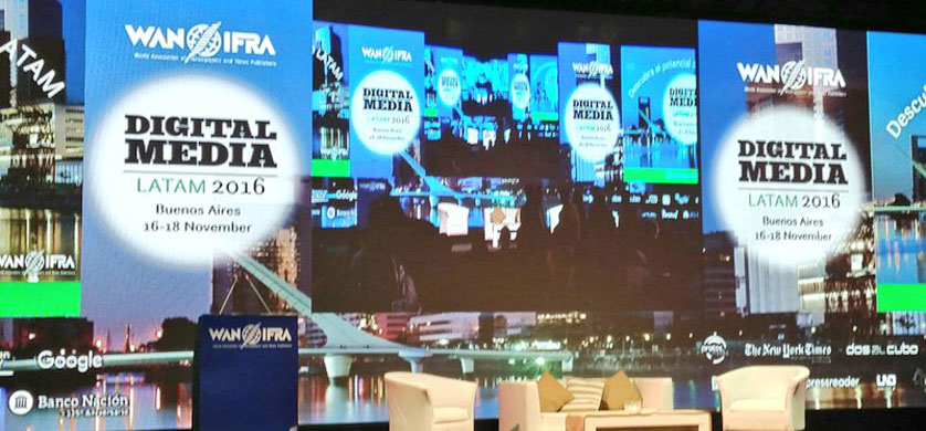Digital Media Latam 2016: el futuro de los medios se discute en Argentina