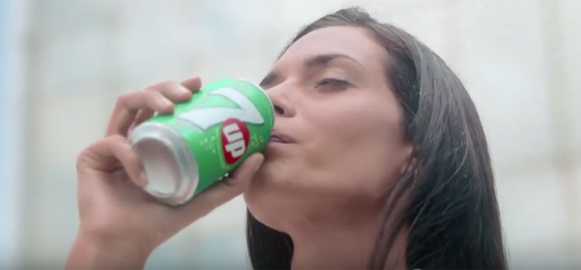 7UP realizó la activación “Nube refrescante” en Buenos Aires
