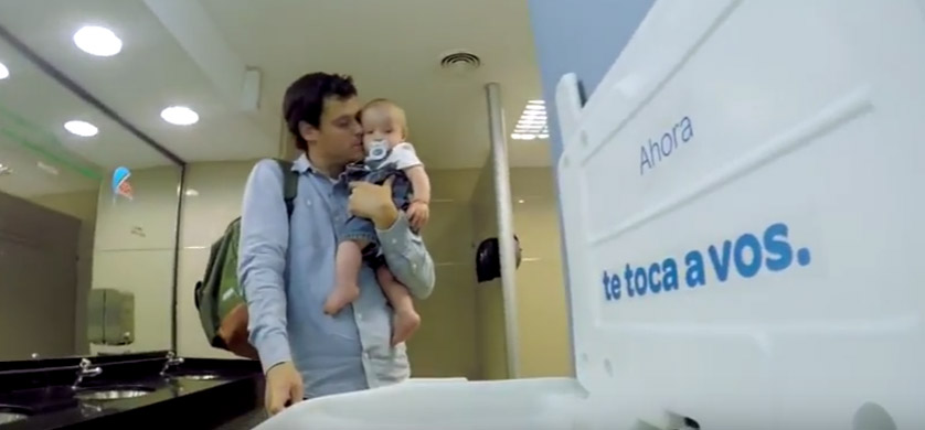 “Cambiadores de costumbres” la acción de 361 Argentina para Johnson´s Baby